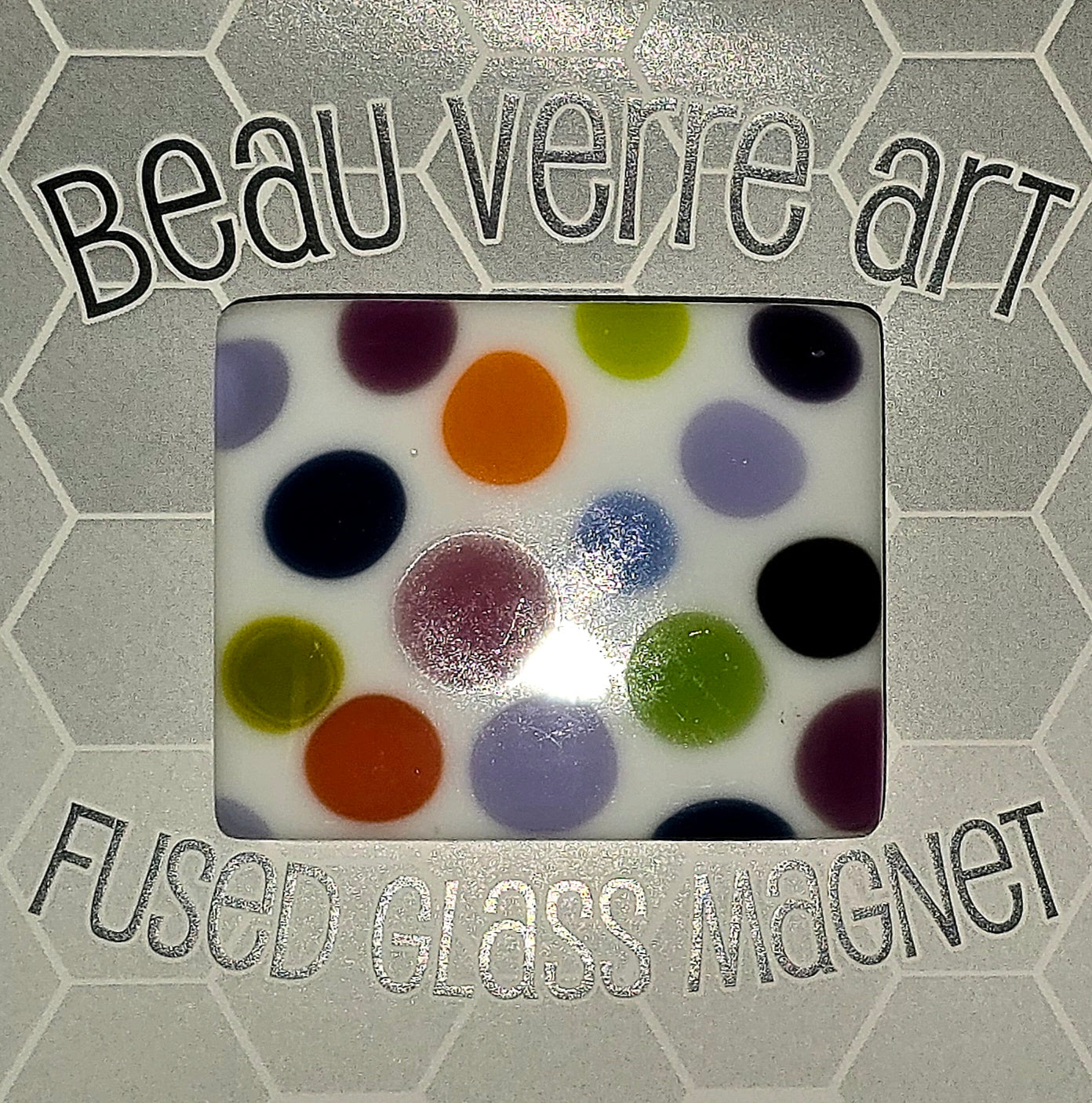 Beau Verre Art Glass Needle Minder