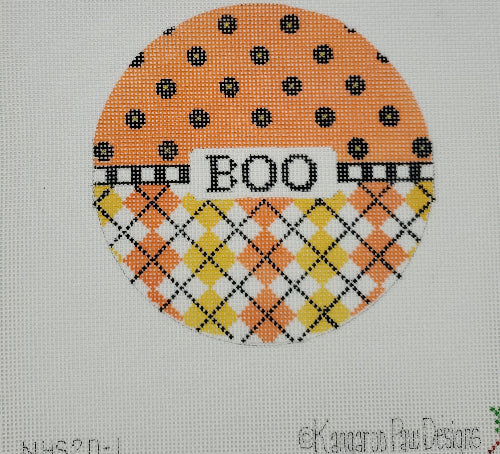 KangarooPawDesigns Halloween BooRound NHS20-1