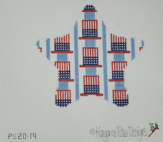 KangarooPawDesigns UncleSam's HatsStar PS20-19