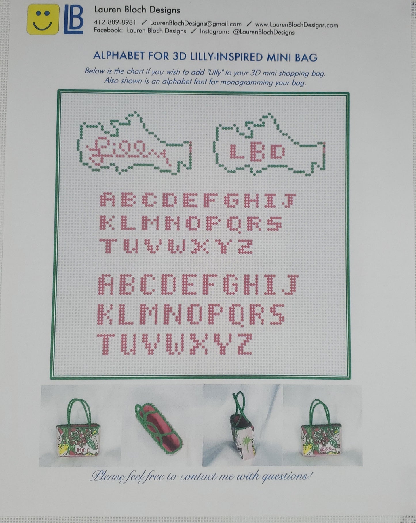 Mini Lilly Inspired Bag in Pink