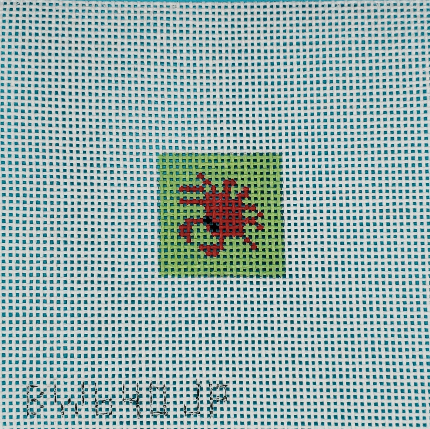 Bag Tag Insert Canvases on 13 Count