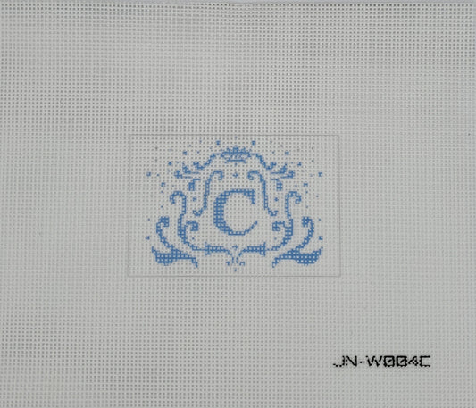 Tilli Tomas insert "C" with Filigree on Blue Insert JN-W004C