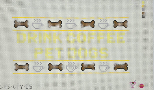 Saturnalia Stitching Drink Coffee Pet Dogs SAS-CTY-005