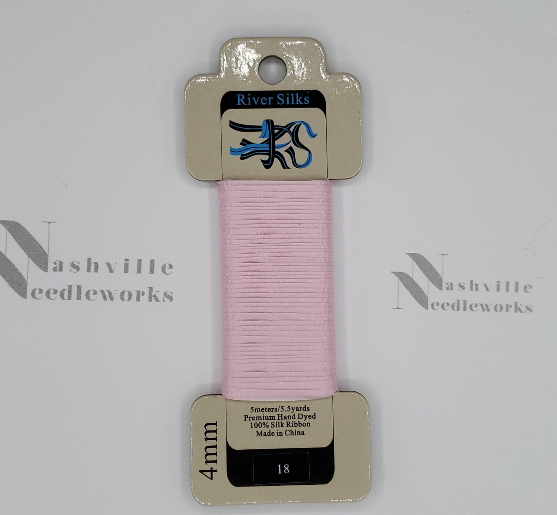 Orchid Pink Silk Ribbon -18