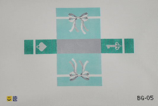 Lauren Block Designs Mini Tiffany Inspired Bag 3D BG-05