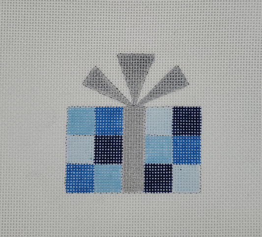 Raymond Crawford 
Blue Gift Wrapped Package
HO-2955