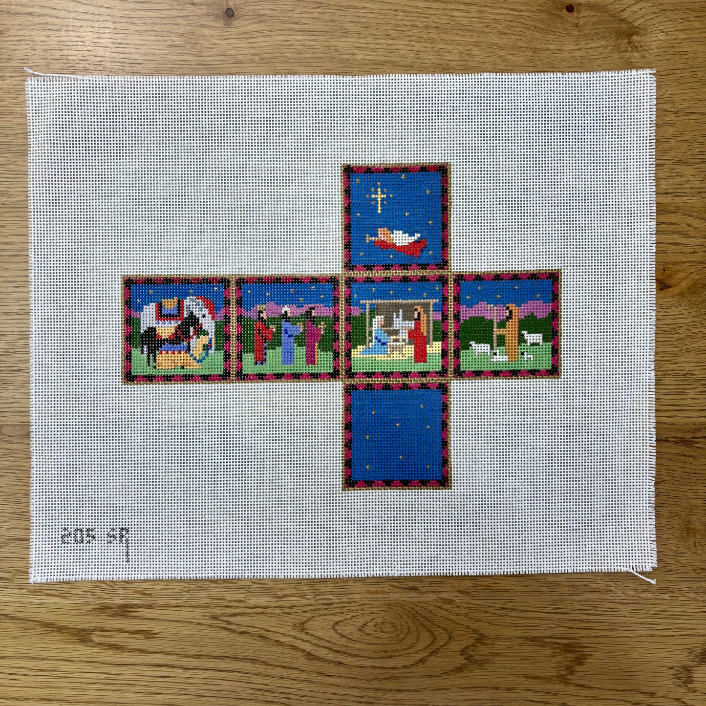 Nativity, 2.75" Cube - 13 mesh (TS)