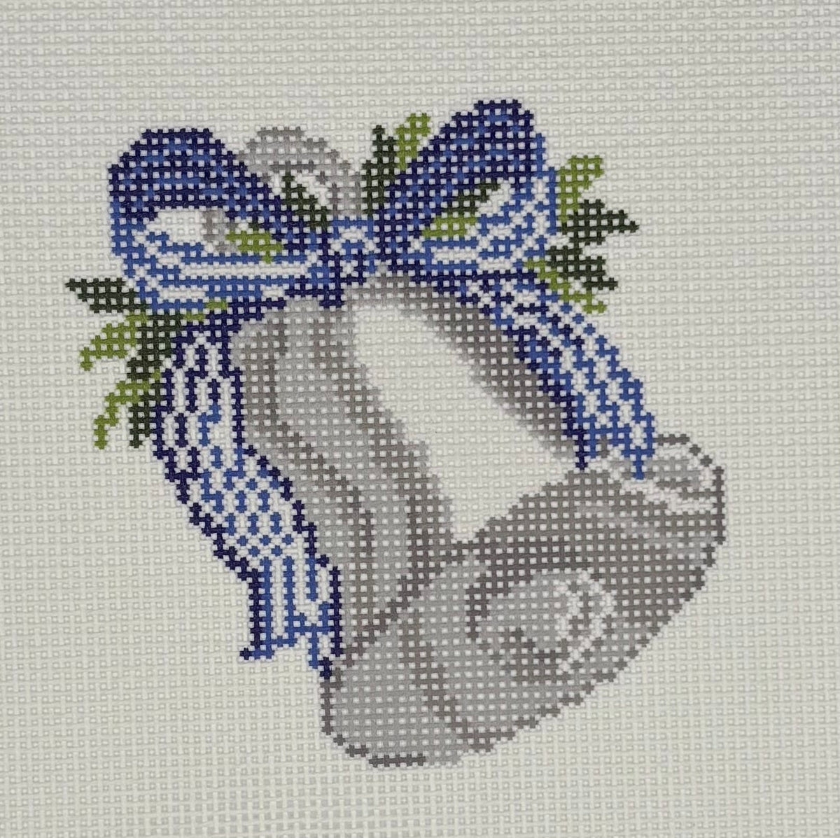 Red or Blue Ribbon Bell