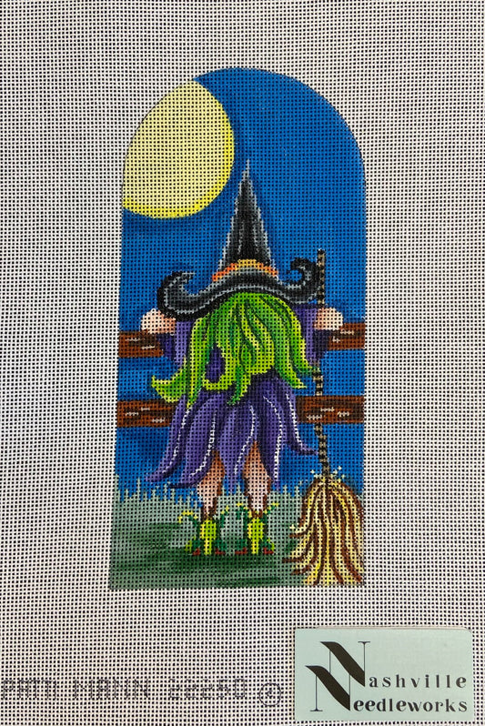 Patti Mann Designs Green Haired Witch #22250
