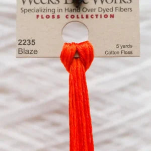 Weeks Dye Works - 2235  Blaze
