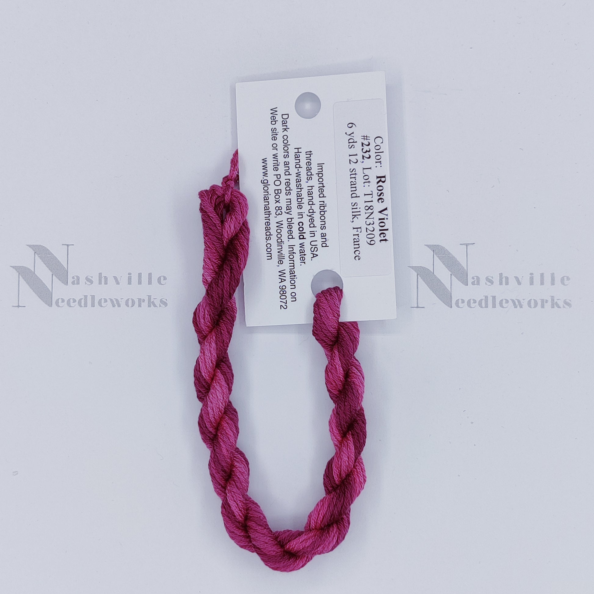 Gloriana 12-Ply Silk - 232 Rose Violet