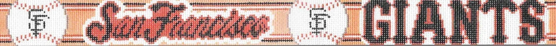 CBK Needlepoint Collections Keep Your Pants On San Francisco Giants Belt CBK-267
