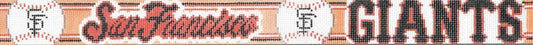 CBK Needlepoint Collections Keep Your Pants On San Francisco Giants Belt CBK-267