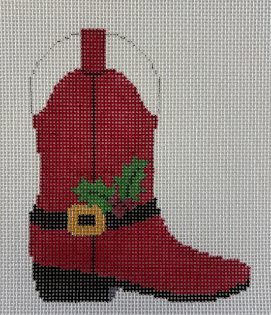 Susan Roberts Needlepoint Designs
Santa Suit Cowboy Boot
SR 5865