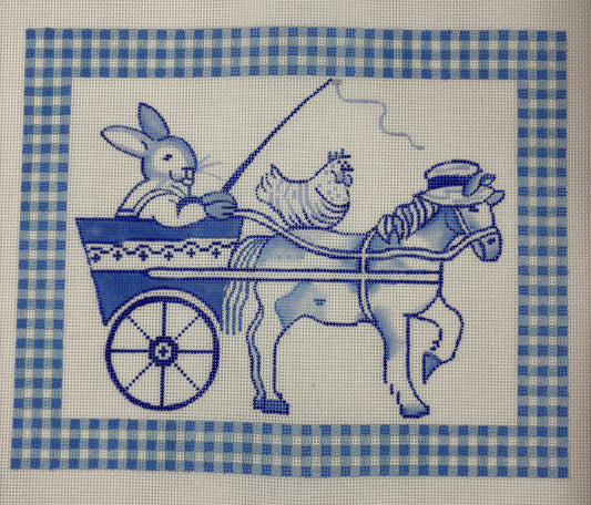 Kate Dickerson
Bunny on Donkey Cart Blue
KR-PL-03