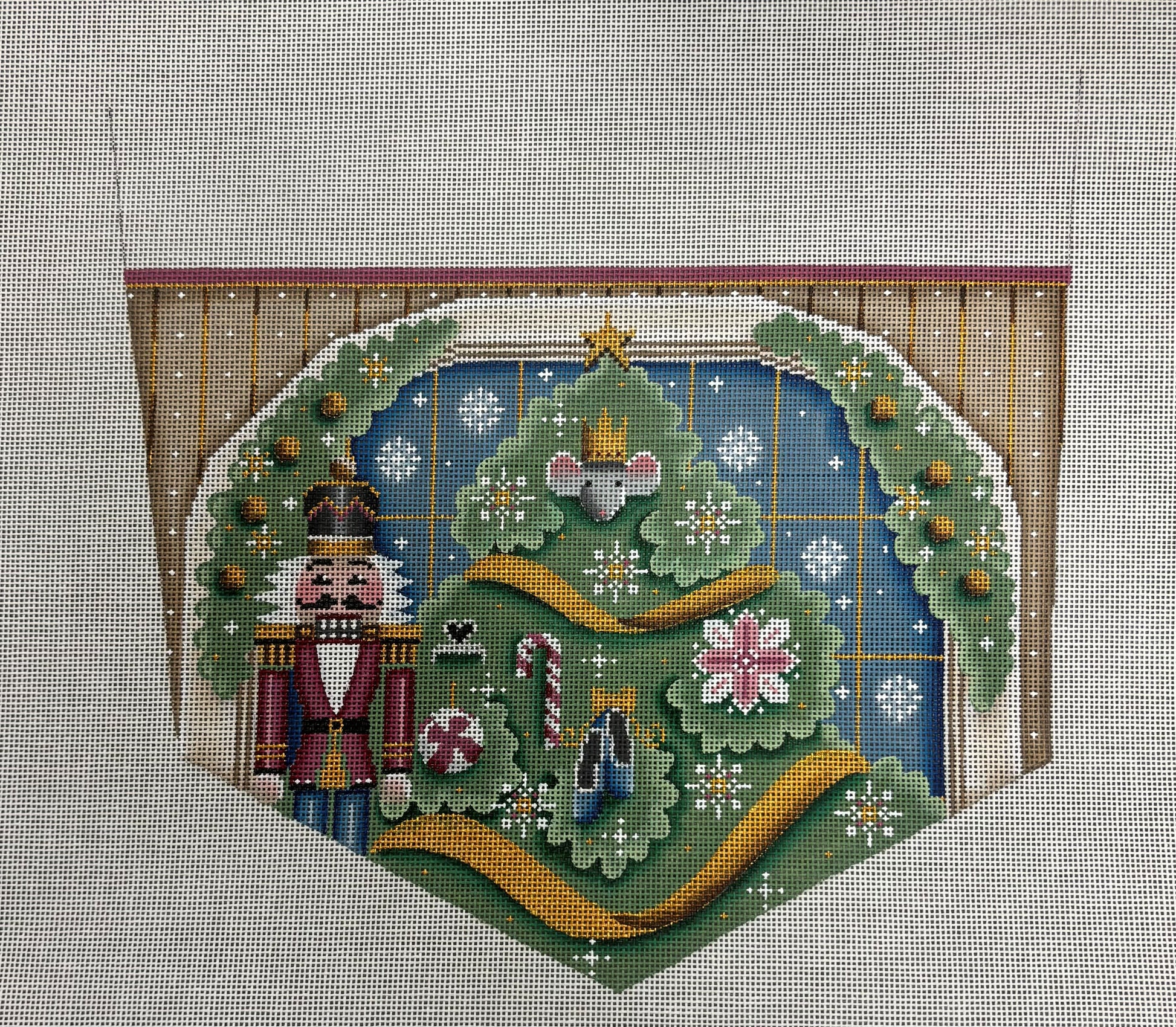 Rebecca Wood
Nutcracker Ballet Stocking Cuff
1495