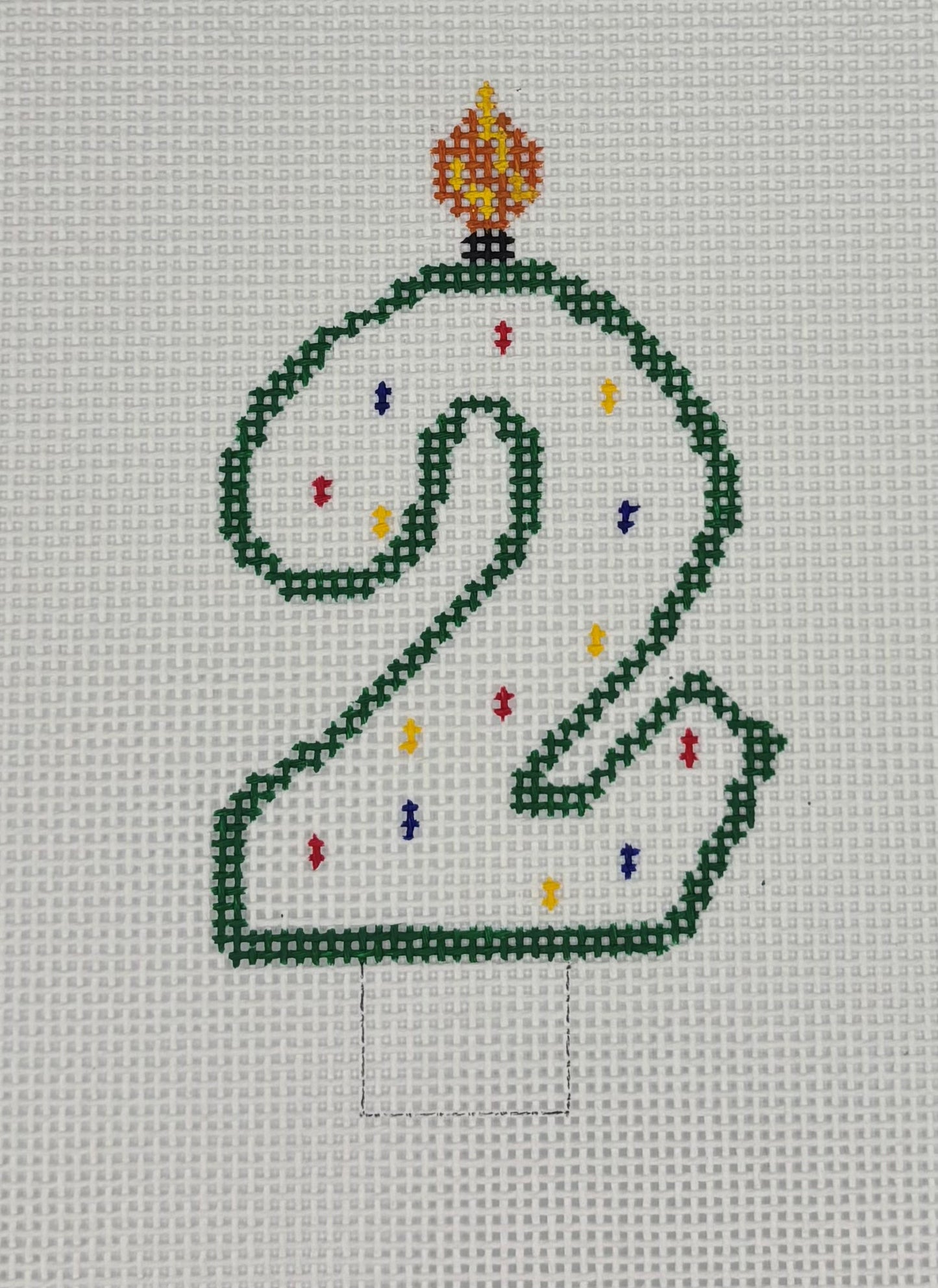 Candle Numbers 0-4