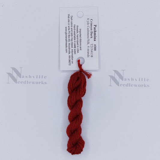 Pashmina - 00300  Crimson Dark