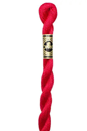 321 Carmine Red, DMC Perle Cotton #3
