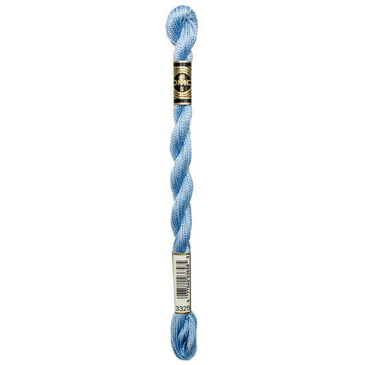 3325 Baby Blue - LT, DMC Perle Cotton #5 Skein
