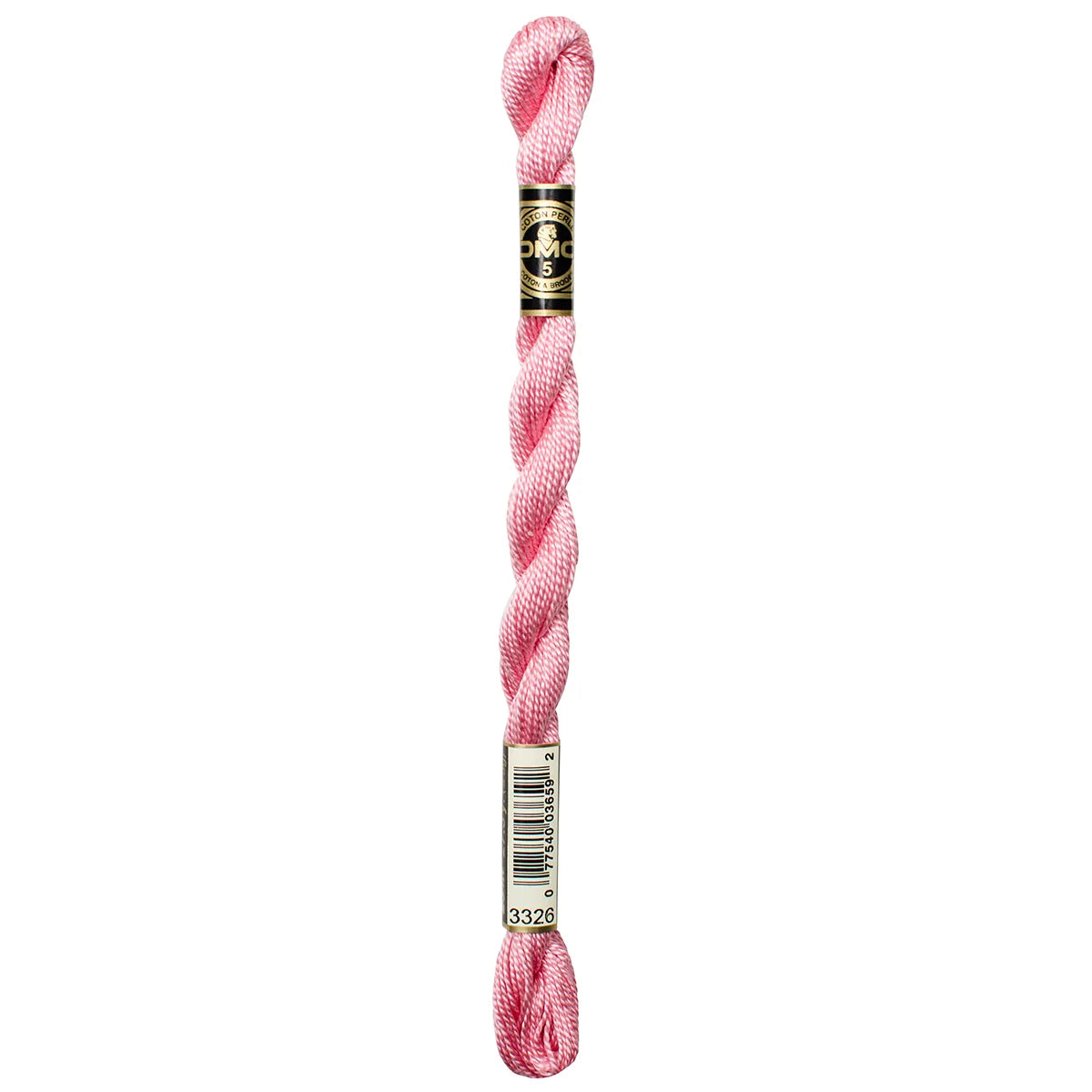 3326 Rose - LT, DMC Perle Cotton #5 Skein