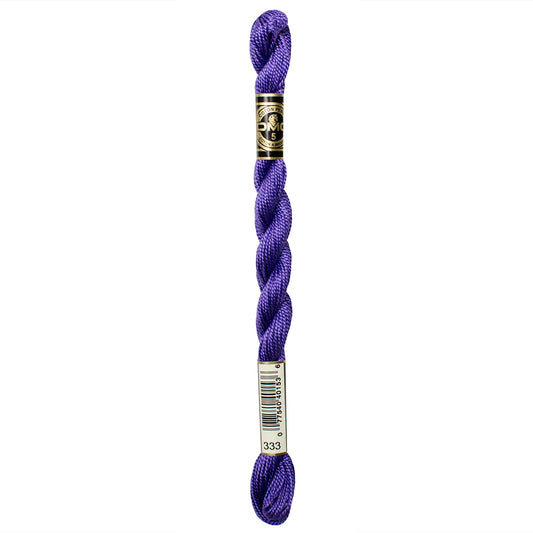 333 Blue Violet - VY DK, DMC Perle Cotton #5 Skein