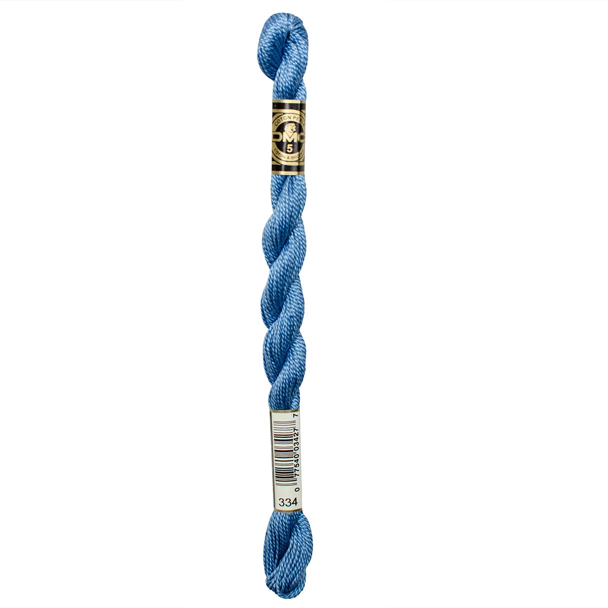 334 Baby Blue - MED, DMC Perle Cotton #5 Skein