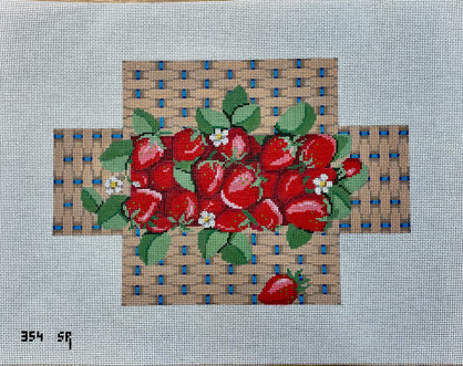 SusanRoberts 354 Basketof StrawberriesBrickCover 