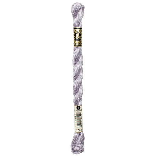 3743 Antique Violet - VY LT, DMC Perle Cotton #5 Skein