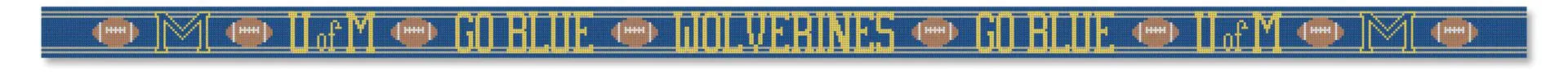 CBK Needlepoint Collections Keep Your Pants On University of Michigan Wolverines CBK-382