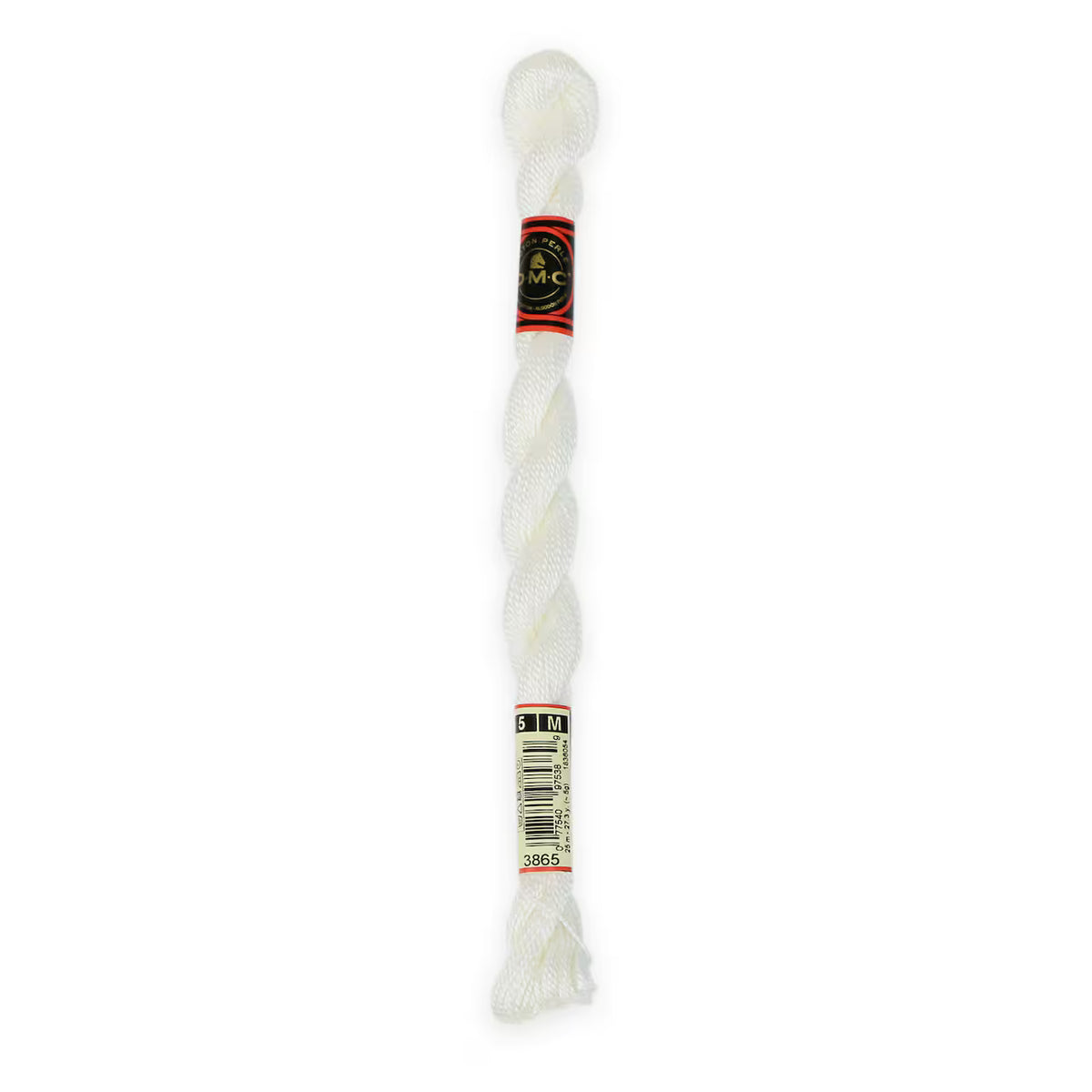 3865 Winter White, DMC Perle Cotton #5 Skein
