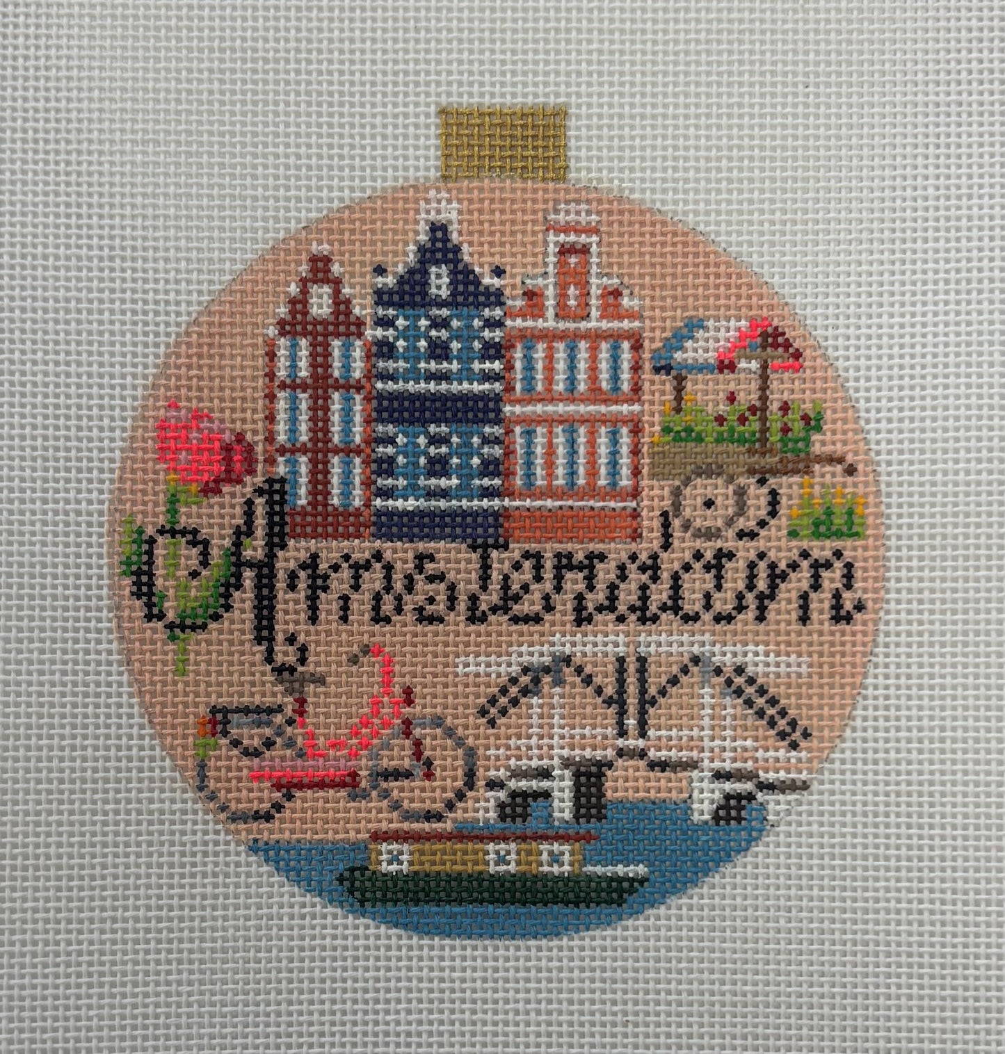 Bradley Needlepoint
Amsterdam Travel Round
KB1365