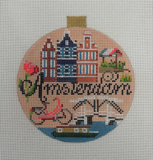 Bradley Needlepoint
Amsterdam Travel Round
KB1365