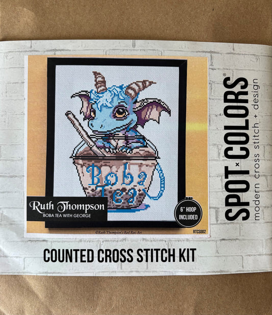 Spot Your Colors
Boba Tea with George
Cross stitch