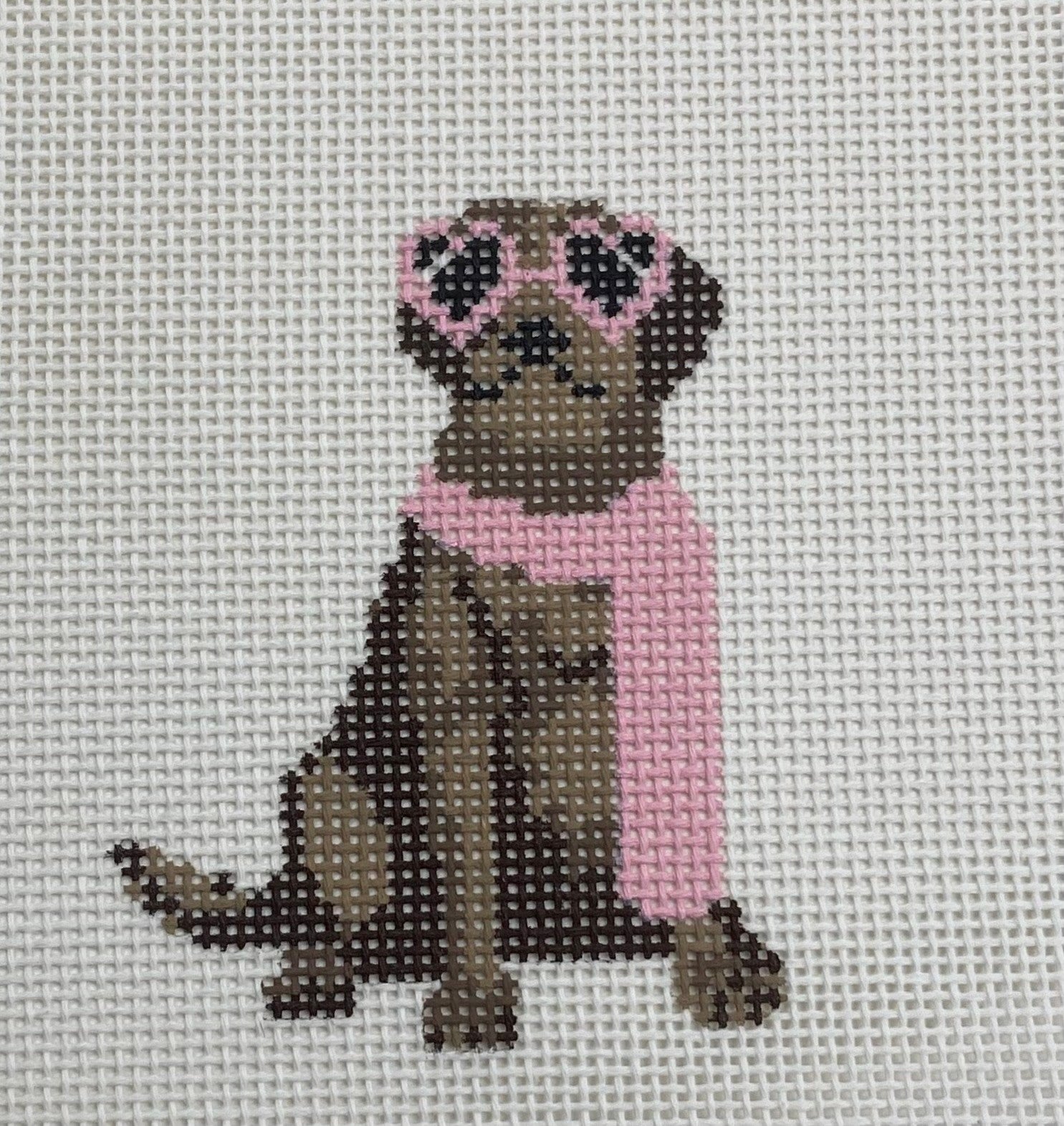 Poppy J Stitches
Mini Pup Chocolate Lab
PJS-204