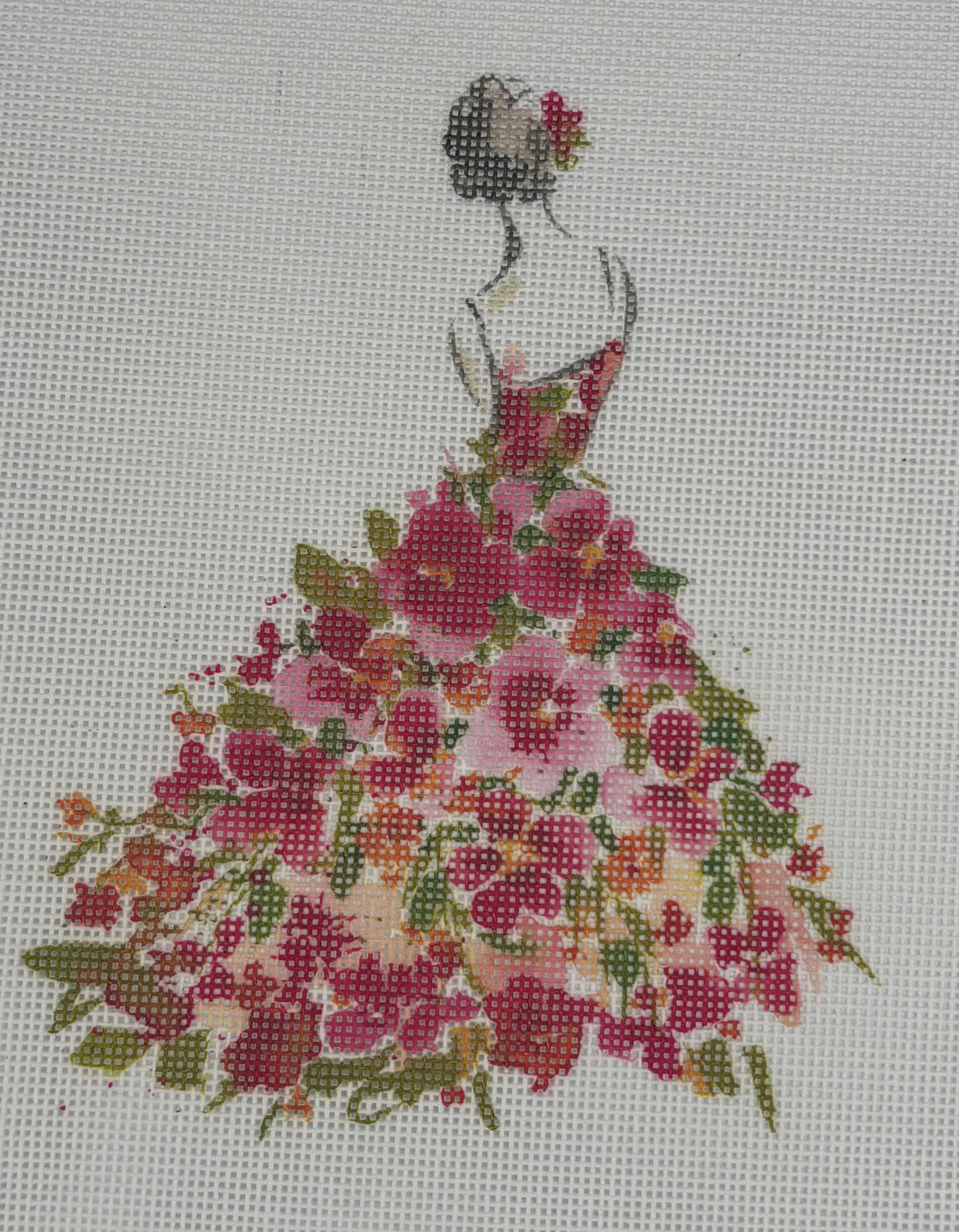 Ladies in Flower Dresses