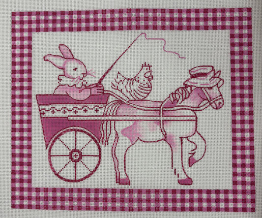 Kate Dickerson
Bunny on Horse Cart Pink
KR-PL-04
