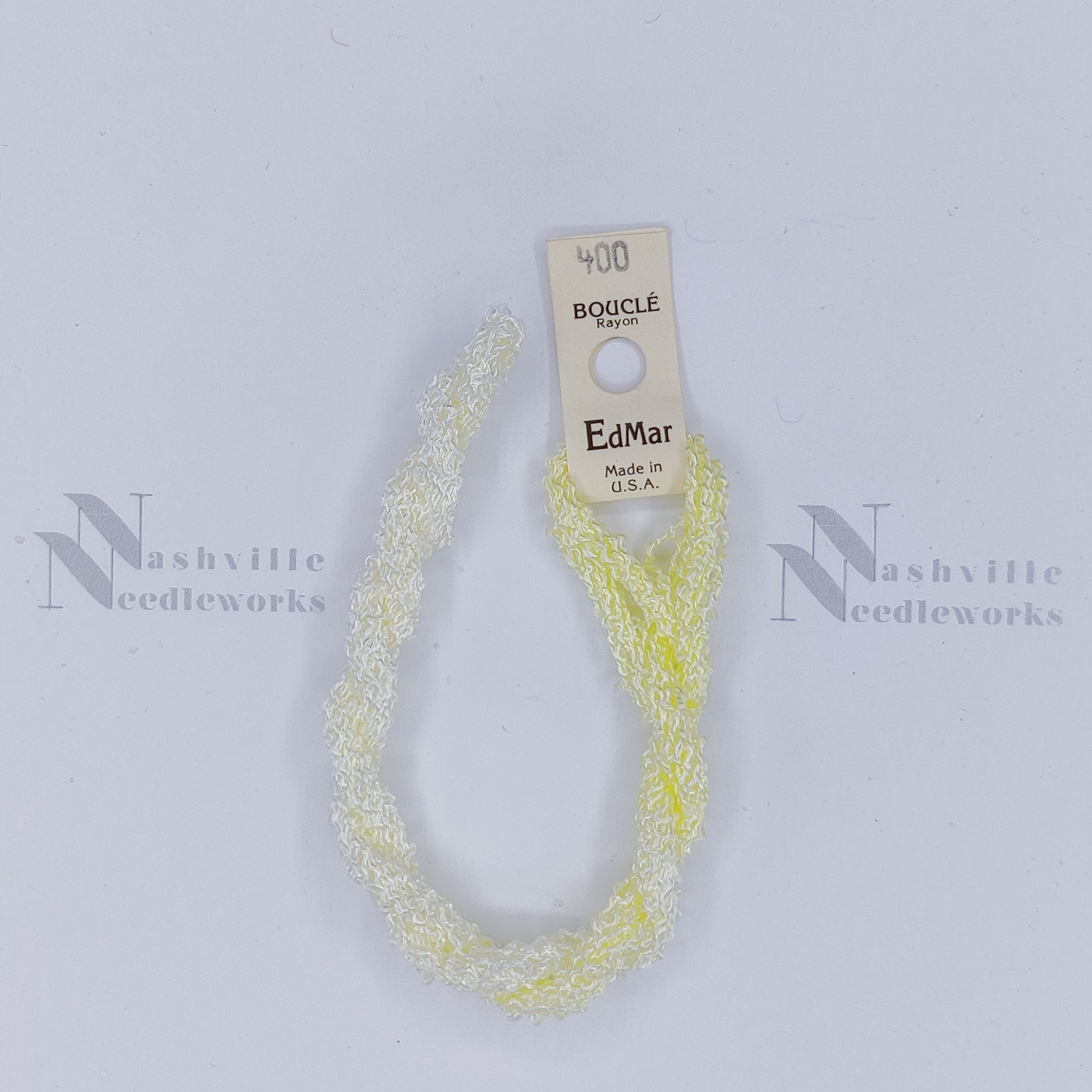 Bouclé - 400 Pale to Whisper Lemon