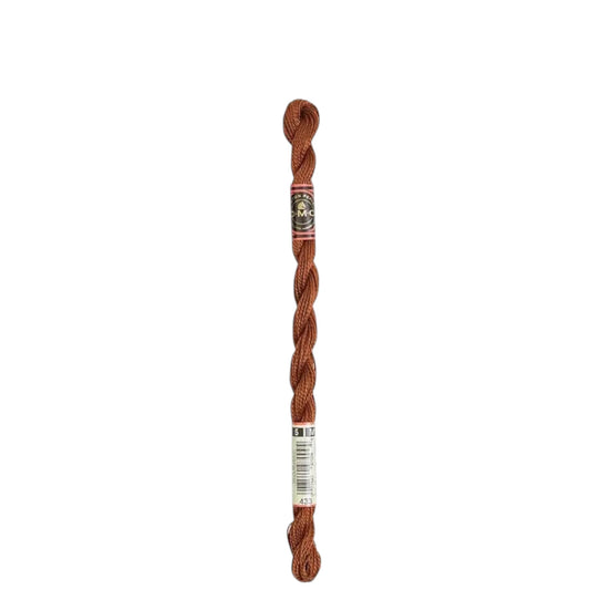 433 Brown - MED, DMC Perle Cotton #5 Skein