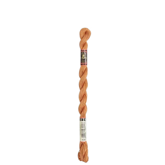 436 Tan, DMC Perle Cotton #5 Skein