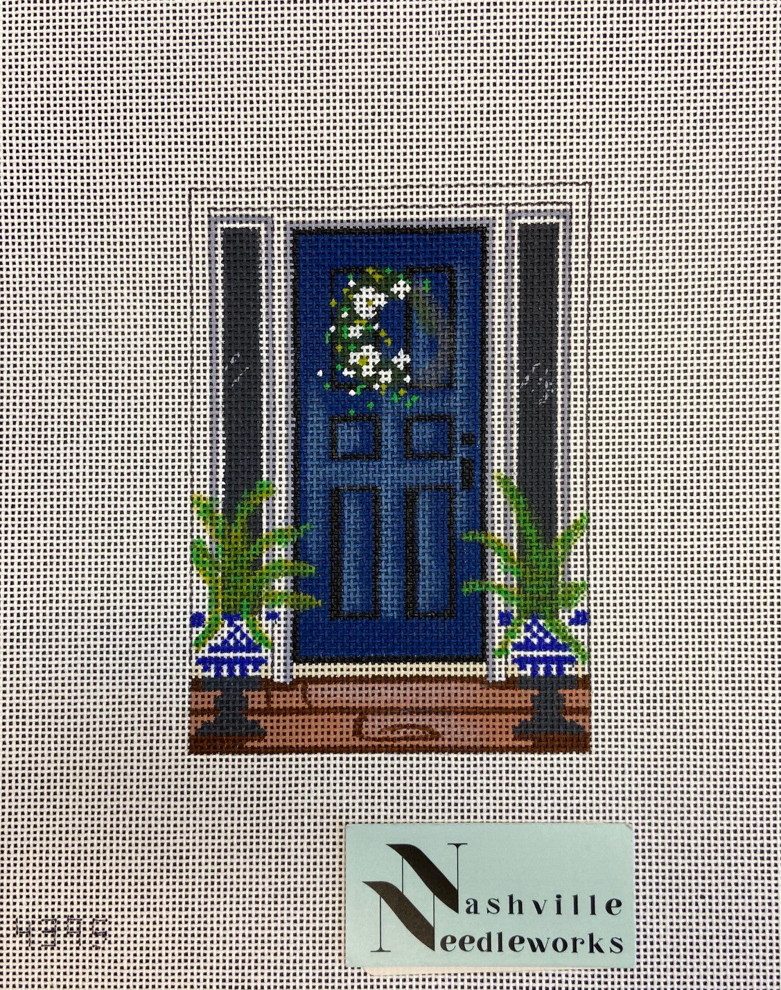 Alice Peterson Fern & Blue Door 4395