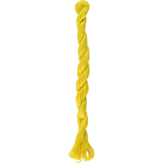444 Lemon - DK, DMC Perle Cotton #5 Skein