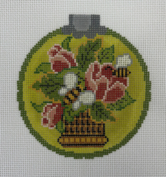 Canvasworks
Roses in Baskets Green Background
CO20A
