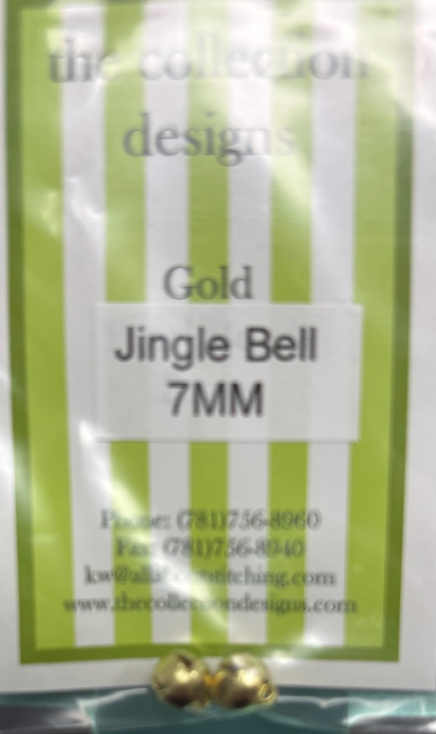 Gold Jingle Bells