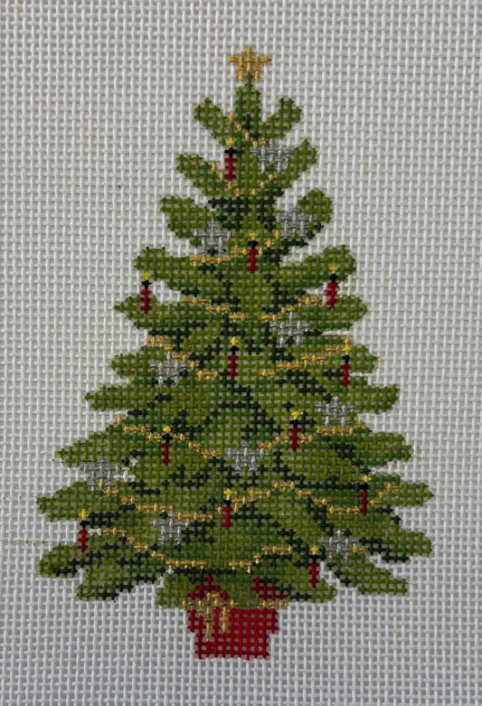 Susan Roberts Needlepoint Designs
Mini Tree, Candles and Star
SR 5867
