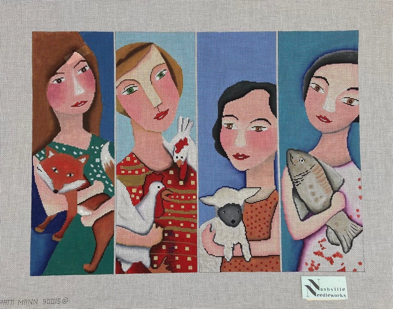 Girls with Pets