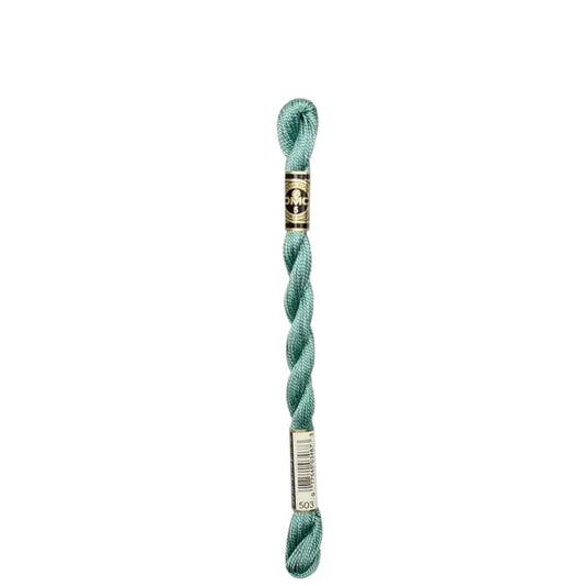 503 Blue Green - MED, DMC Perle Cotton #5 Skein