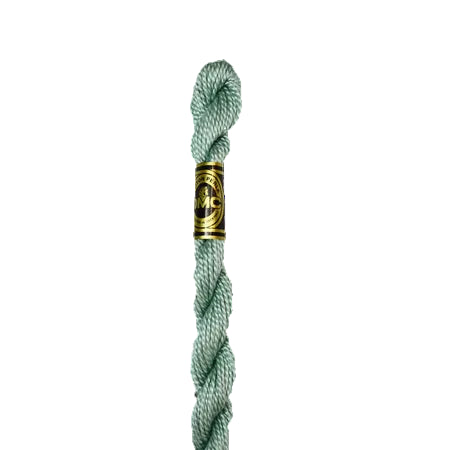 504 Blue Green - VY LT, DMC Perle Cotton #5 Skein
