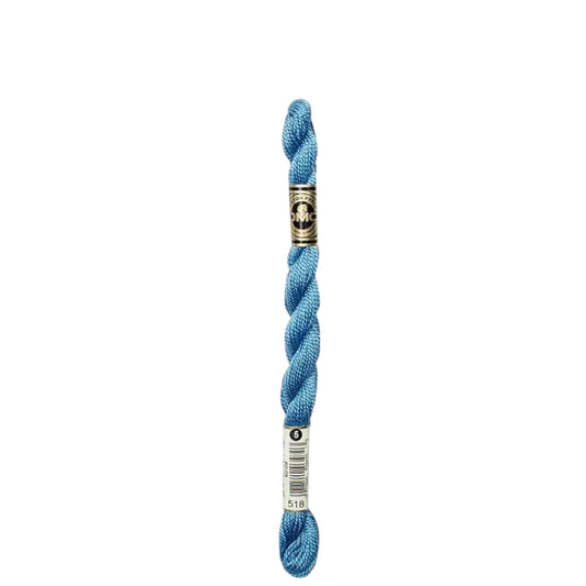 518 Wedgewood - LT, DMC Perle Cotton #5 Skein