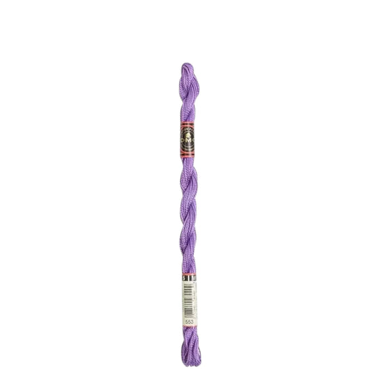 553 Violet, DMC Perle Cotton #5 Skein